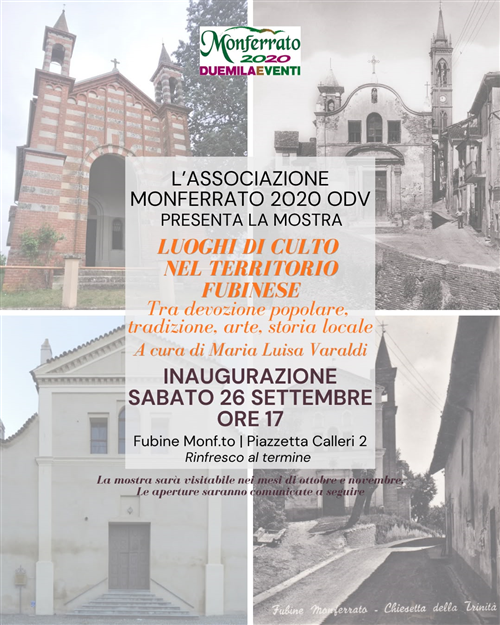 mostra: luoghi di culto nel territorio fubinese