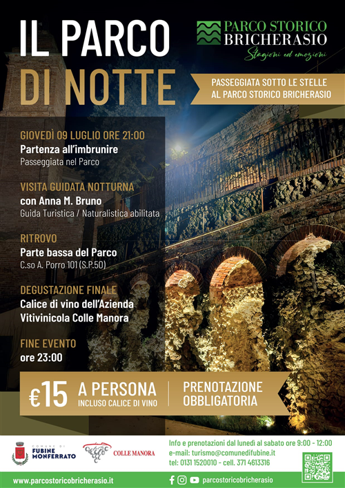 Il parco di notte