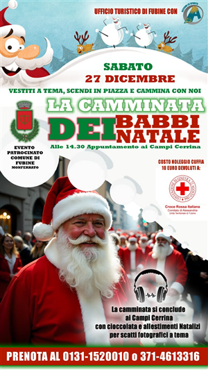 "La camminata dei Babbi Natale"