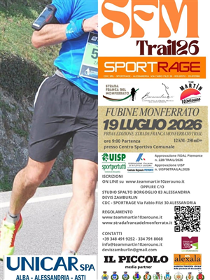 "SFM Trail 2026" - Strada Franca Monferrato