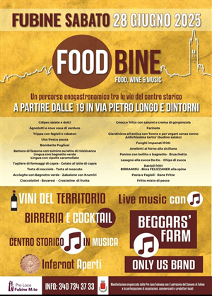 "Foodbine" food, wine & music